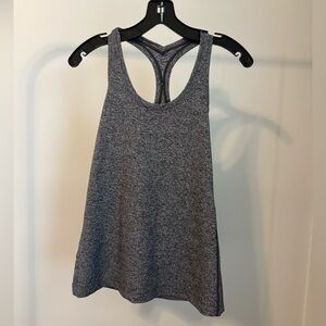 lululemon athletica Charcoal Racerback Tank Top